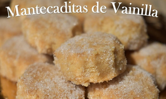 Mantecaditas de vainilla